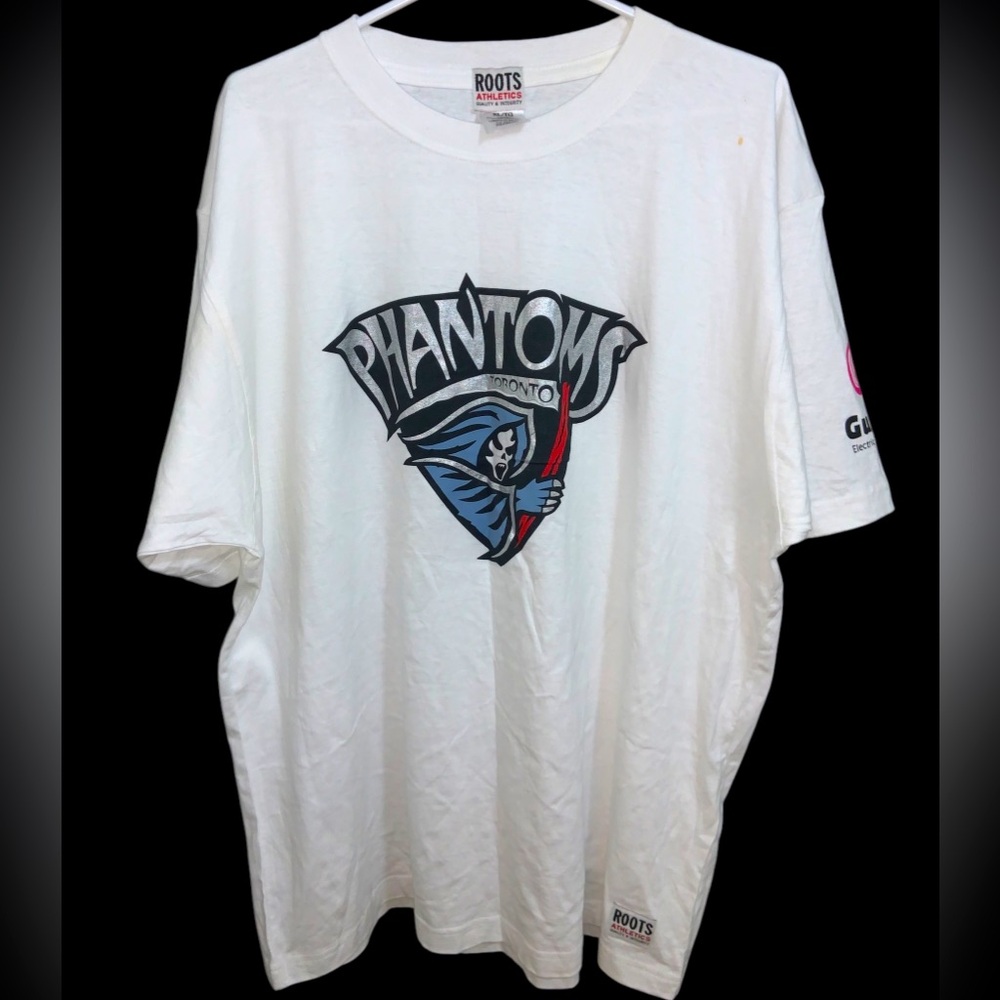 Vintage RARE Toronto Phantoms Arena Football Team Logo Roots T-Shirt Size XL